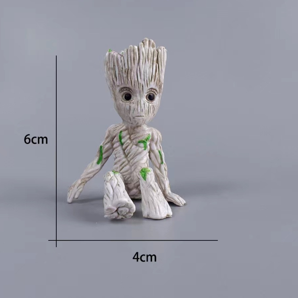 Mô Hình Đồ Chơi - Groot chibi siêu dễ thương - Avengers - No Box - N1-K9-T3-S3