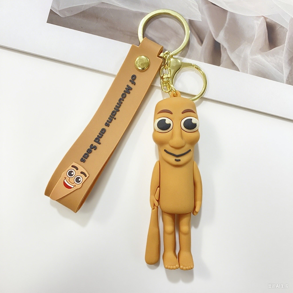 Móc Khóa tung tung sahur - Dây móc dài : 9cm - Mô Hình Cao : 8cm - Nặng : 50gram - No Box : bọc túi OPP K76-T4-S5