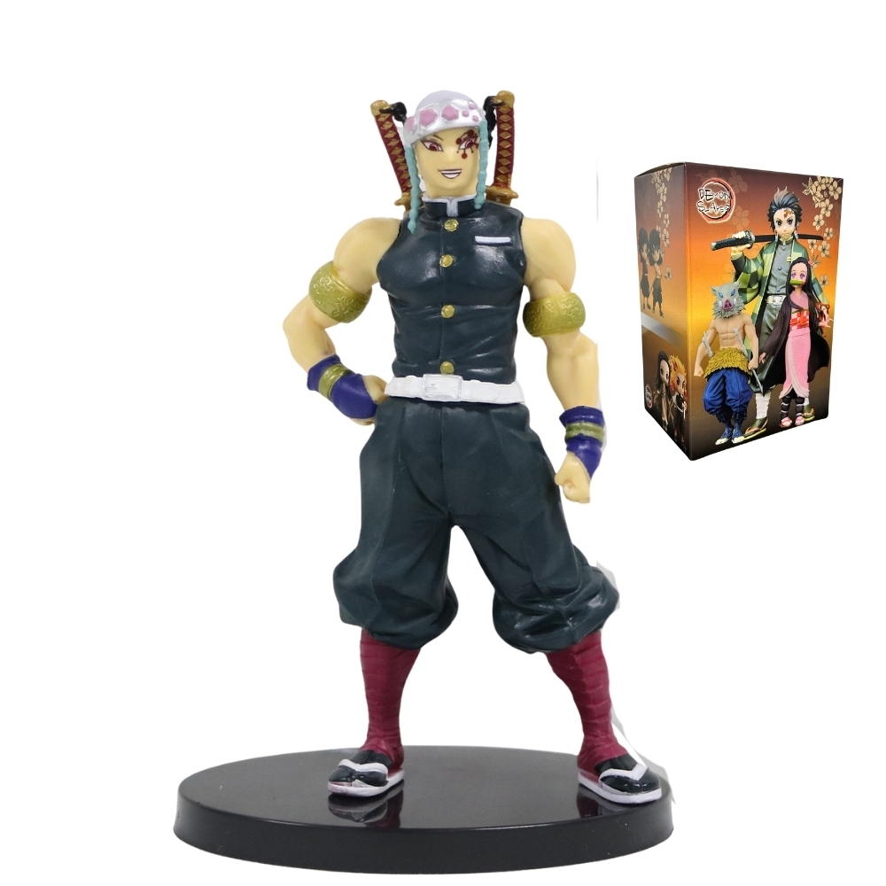 Mô hình Demon Slayer Âm trụ Uzui Tengen - Figure Kimetsu No Yaiba - Vỏ Hộp màu - SKU : 801kkk - ( Vat :  G873-83 )