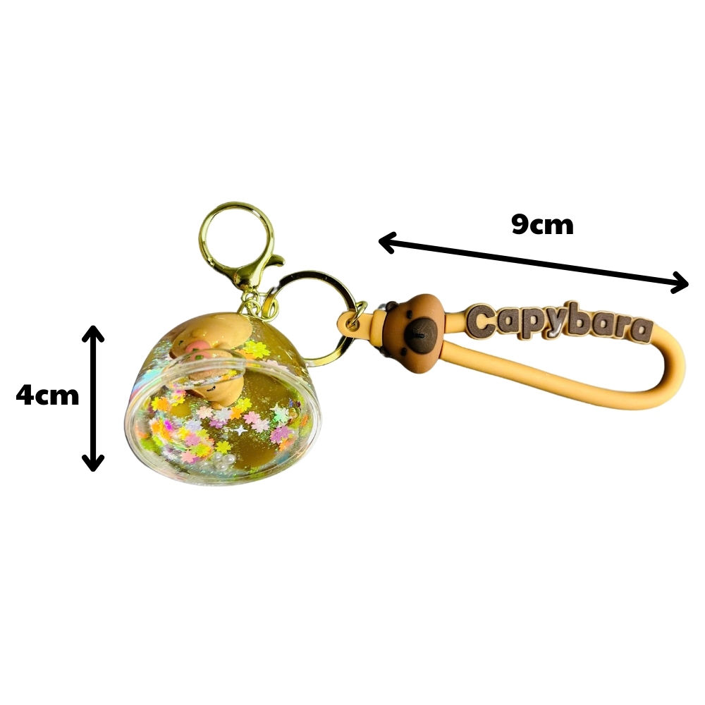 móc khóa capy bara hình cầu - Dây móc dài : 9cm - Mô Hình Cao : 4cm - Nặng : 50gram - No Box : bọc túi OPP n3-k62-t1-s4