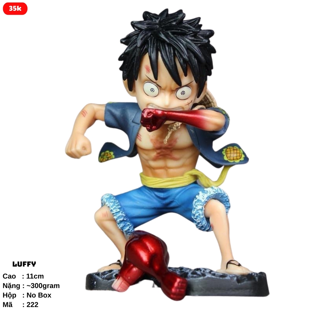 Mô hình đồ chơi - Luffy 2 tay thay thế - One Piece - Bọc Túi Opp - No Box - (VAT MH001-01) - K25-T3-S11