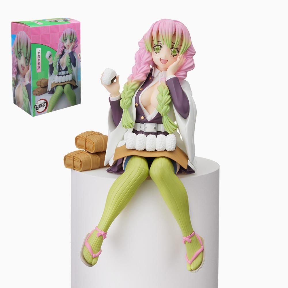 Mô Hình Kimetsu No Yaiba Luyến Trụ dáng ngồi cao 16cm - Figure Thanh gươm diệt quỷ - Có Vỏ Hộp màu