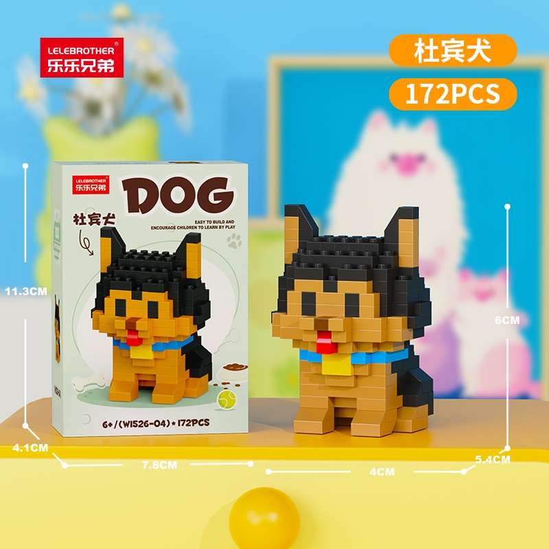 Đồ Chơi Lắp Ghép Lego bộ 6 Cún Yêu - Full Box - sku : LG-W1526 ( VAT 001-C6-30 ) - K91-T1-S7-8