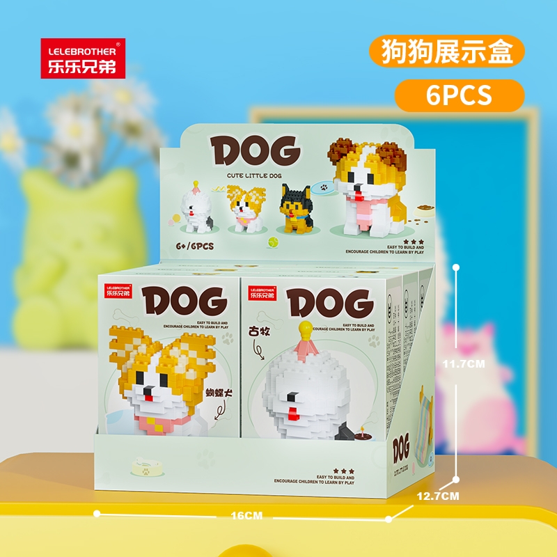 Đồ Chơi Lắp Ghép Lego bộ 6 Cún Yêu - Full Box - sku : LG-W1526 ( VAT 001-C6-30 ) - K91-T1-S7-8
