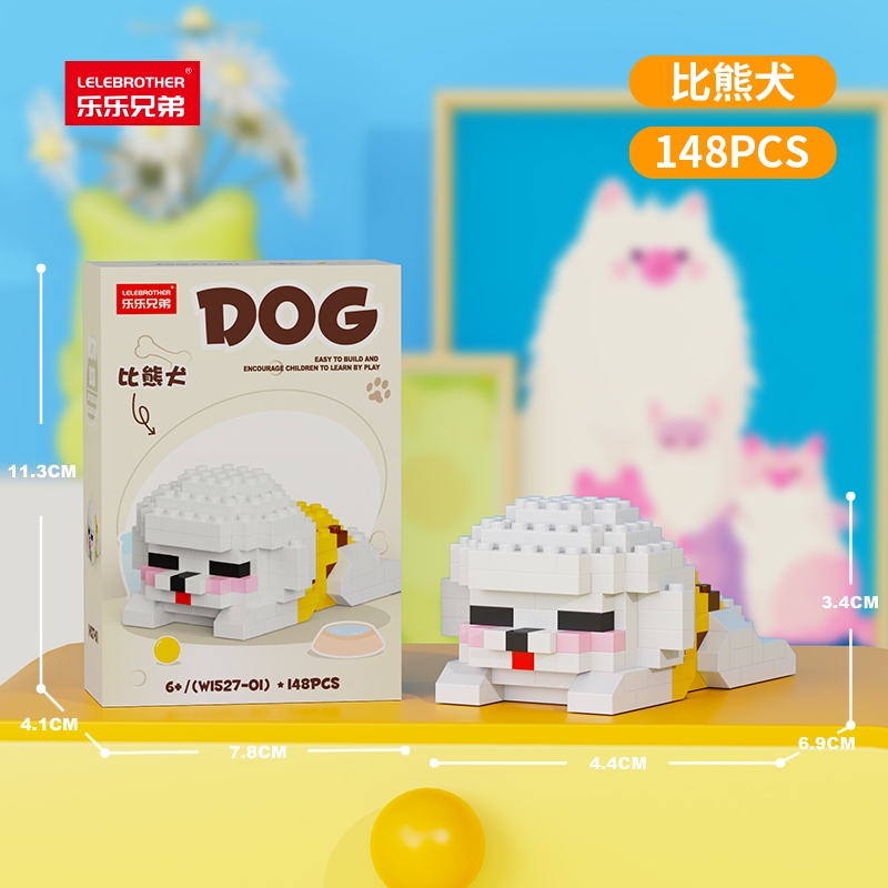 Đồ Chơi Lắp Ghép Lego bộ 6 Cún Yêu - Full Box - sku : LG-W1527 ( VAT 001-C6-30 ) - K125-T1-S1-2-3