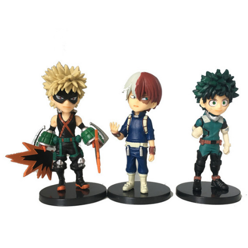 Mô Hình đồ chơi - 9 nhân vật Deku , All Might ,Todoroki Shoto ,Bakugo Katsuki figure my hero academia - Học Viện Siêu Anh Hùng - No Box - N3-K48-T4-S3