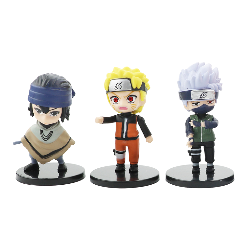 Mô hình đồ chơi - Combo 12 nhân vật Naruto Sasuke Sakura Gaara Itachi Kakashi Hinata Jiraira ... - Naruto - No Box - N3-K39-T1-S1