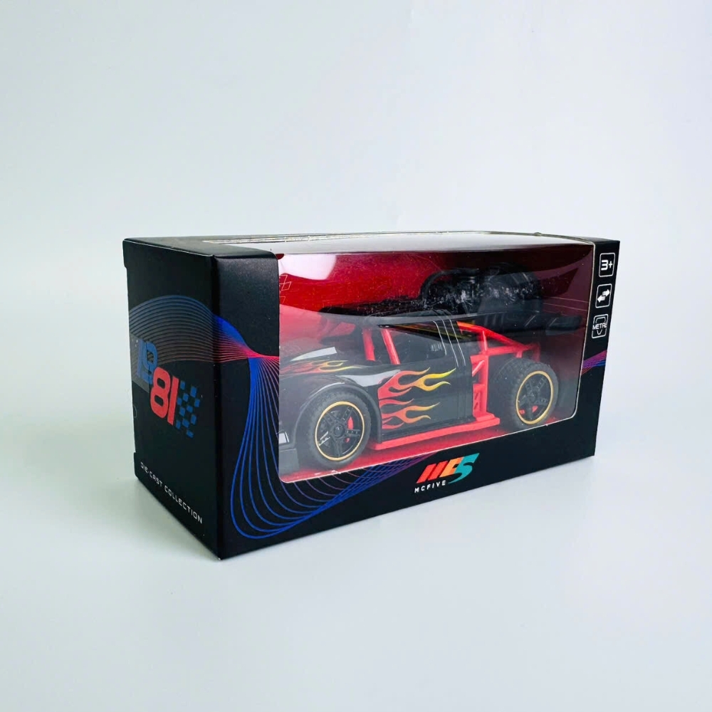 Mô Hình Xe phản lực màu đen Hợp kim - bánh sau chạy cót - tạo khói - Dài 14cm - rộng 6cm - cao 5cm - nặng : 300gram - FULL BOX : box màu SKU : oto538c - K52-T3-S6