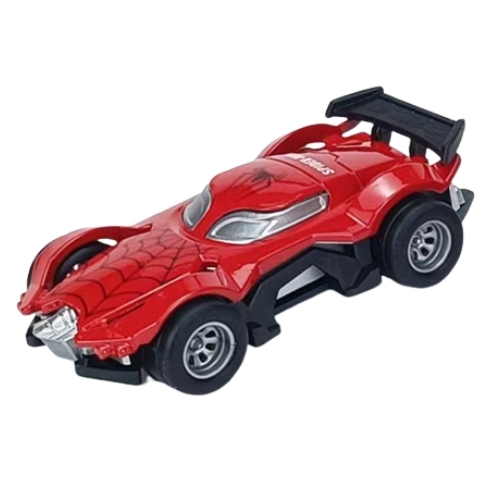 Mô Hình 3 Loại xe người nhện, chất liệu hợp kim và nhựa - Dài 10.5cm - rộng 6cm - cao 2.5cm - SKU : oto-YM968785 ( VAT : 003-01-20 )