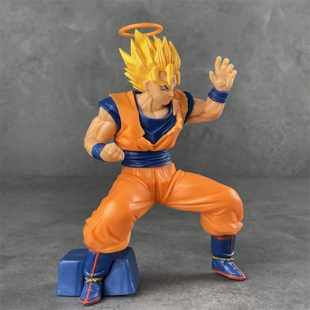 Mô hình DragonBall SonGoku chiến đấu - Cao 15cm -nặng 200gram - Dragon Ball - Hộp Màu