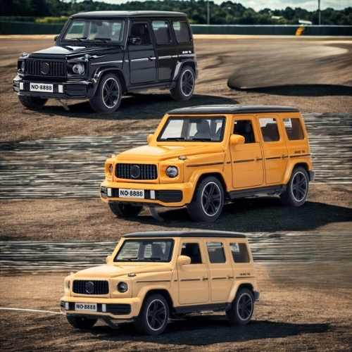 Mô Hình xe oto Mercedes-Benz G-Class hợp kim , tỉ lệ 1:32 - Dài 14.6cm - rộng 6.2cm - cao 6cm - SKU : oto-YZ3207A -( Vat : 103-01-80 )