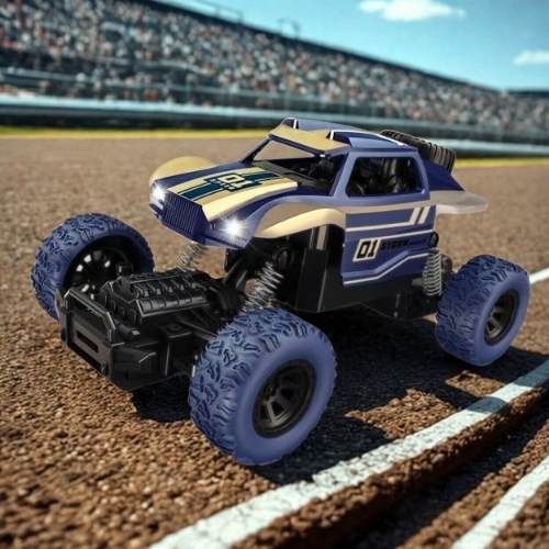 Đồ chơi Điều Khiển Từ Xa Rock Crawler Màu Ngẫu Nhiên - Dài 22.5cm - Rộng 14.5cm - Cao 11cm - Hộp Màu -SKU :DK-888-10 - ( Vat : DK001 ) - K55-T3-S6