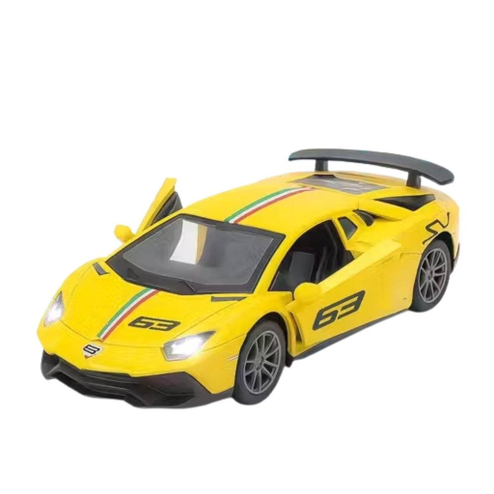 Mô Hình Xe oto Đua Vạch Kẻ Giữa 4 màu , tỉ lệ 1:36 - Dài 12cm - rộng 5cm - cao 3cm - SKU : oto-YM987532 ( VAT 003-01-20 )