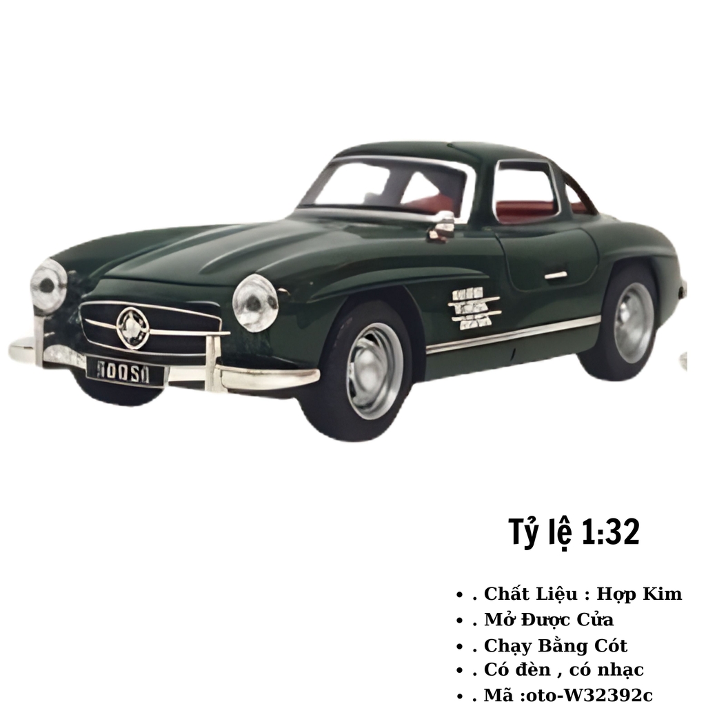 Mô hình xe Ô tô hợp kim cao cấp tỉ lệ 1:32 - SKU : oto-W32392 ( VAT: 003-01-100 )