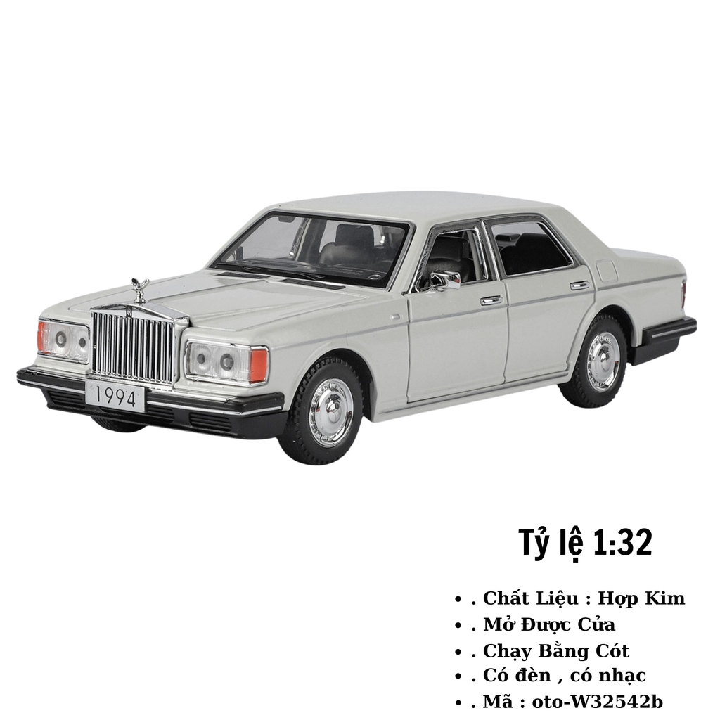 Mô hình xe ô tô hợp kim cao cấp tỉ lệ 1:32 - SKU : oto-W32542 ( VAT : 003-01-100 )