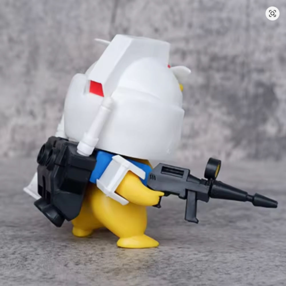 Mô Hình Pokemon pikachu cosplay dáng đứng - Cao 10cm - nặng 300gram - Figure pokemon - No Box - K9-T2-S7