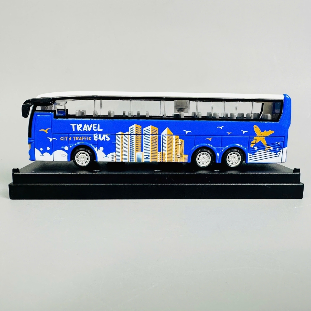 Mô Hình xe khách travel xanh dương 1:64 Hợp kim - Dài 12.5cm - Cao 5cm - Rộng : 4.5cm - nặng : 300gram - Hộp Nhựa Trong SKU : oto467c - ( VAT : 003-01-20 )