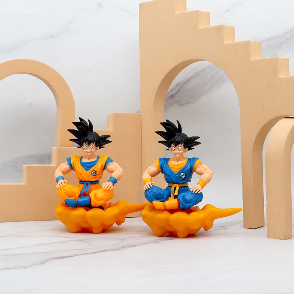 Mô Hình DragonBall Songoku ngồi mây bản nhỏ - Cao 14cm - Nặng 200gram , figure DragonBall , No box