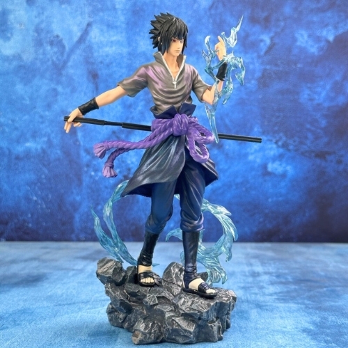 Mô hình sasuke hiền nhân trạng thái chiến đấu - Cao 23cm - nặng 700gram - Figure Naruto - No Box - (VAT 002-03-60)- K30-T2-S9