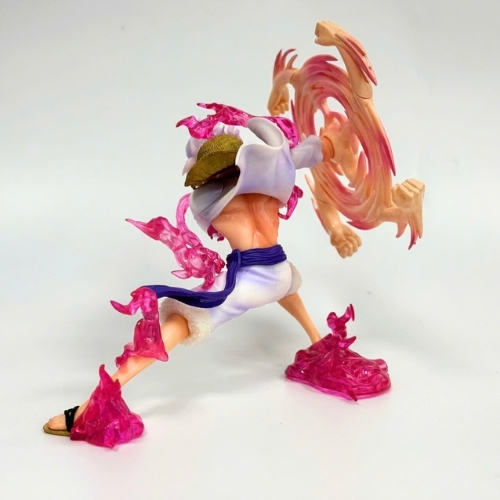 Mô Hình OnePiece luffy gear 5 xoay tay - cao 19cm - nặng 350gram - Figure One Piece - No Box - (VAT 002-01-80) -  E-4