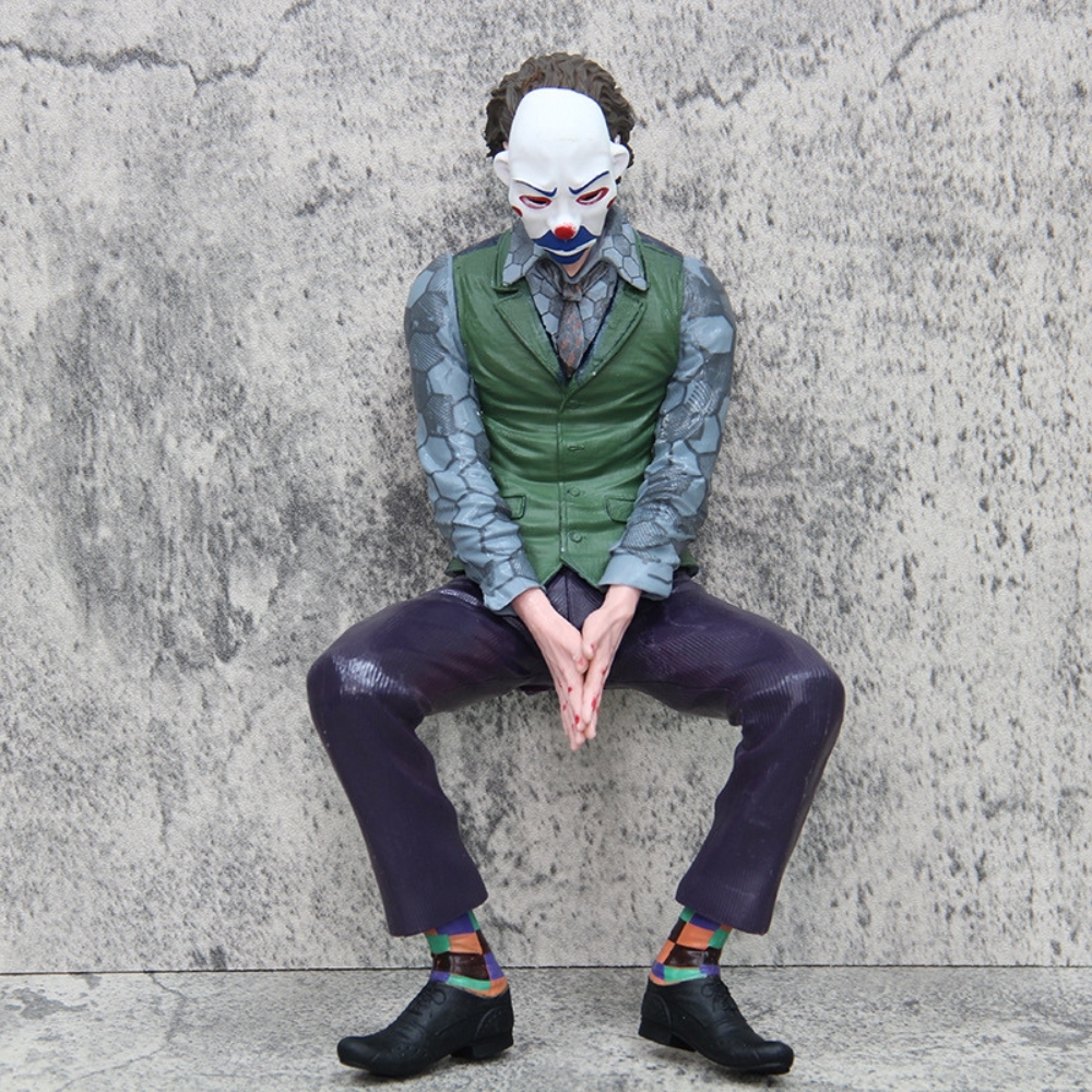 Mô hình DC COMICS Joker ngồi - Cao 24cm - nặng 600gram - DC COMICS - Bọc Túi - Box màu - N1-ST28