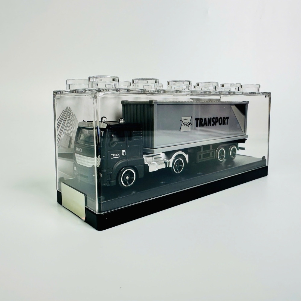 Mô Hình Xe công màu xám 1:64 Hợp kim - Dài 12cm - Cao 3.5cm - Rộng : 2.7cm - nặng : 200gram - Hộp Nhựa Trong SKU : oto511b