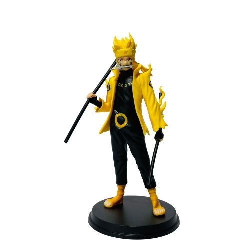 Mô Hình Đồ Chơi - Mô Hình Ninja ( no brand ) Cửu Vĩ dáng đứng siêu đẹp - Cao 18cm - nặng 200g - Ninja ( no brand ) - No Box - (VAT MH001-01)  - N3-A1-S1