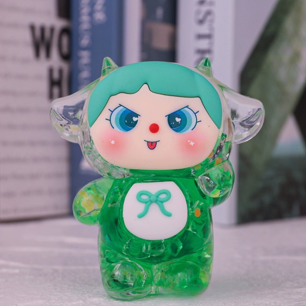 Mô hình charm baby three size to kích thước cao : 8.3cm nhiều màu decor siêu xinh - no box