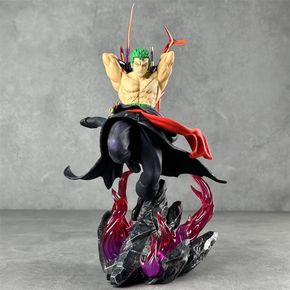 Mô Hình OnePiece zoro Chiến Đấu Siêu Ngầu Cao : 33cm nặng : 1000gram - One Piece - Hộp Carton -K14-T4-S3
