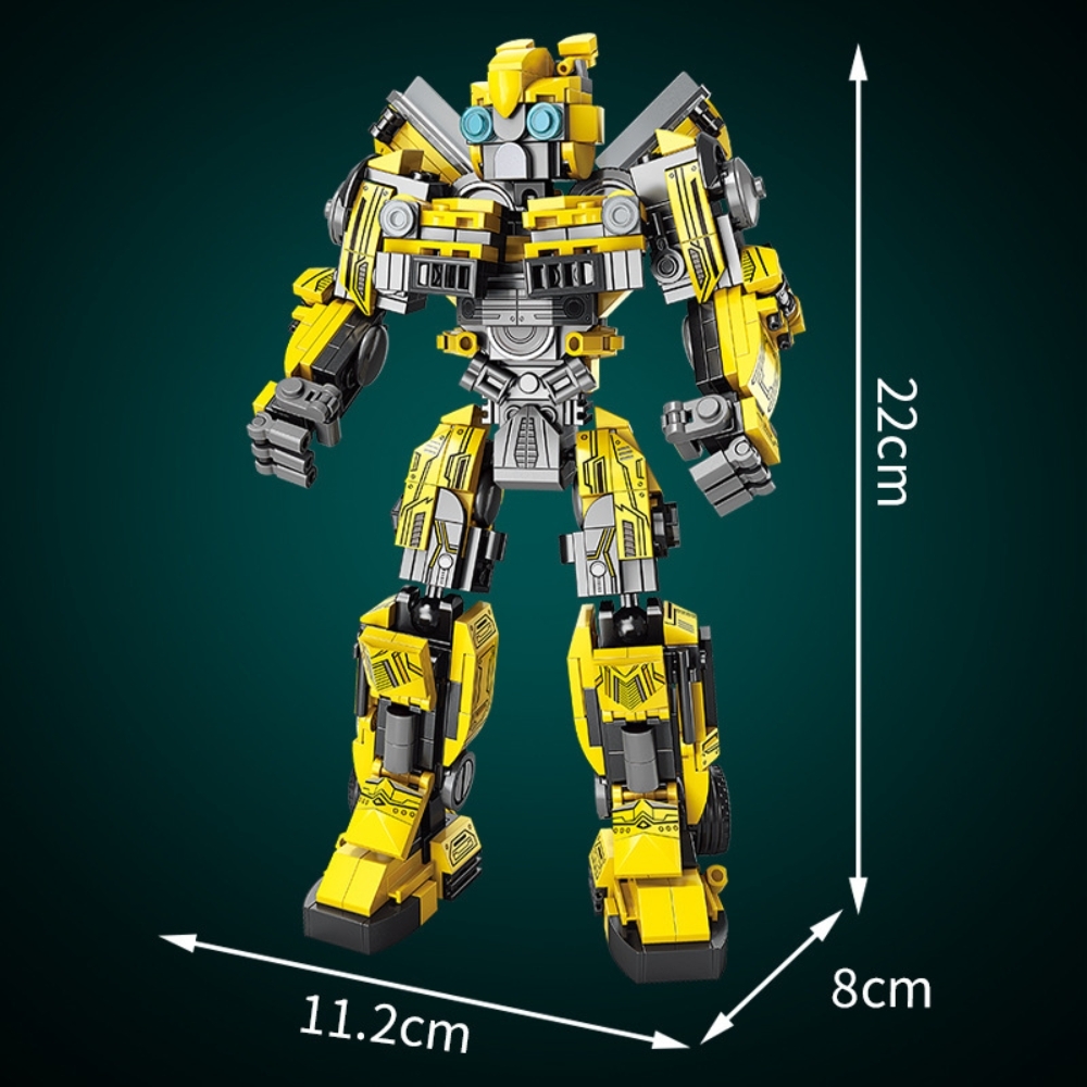 Đồ Chơi Lắp Ghép Lego ( 2 in 1 ) Oto và Robot BumbleBee - 441 hạt - Full Box - Sku : LG-C5237 ( VAT 001-21-25 ) K131- T1-S14