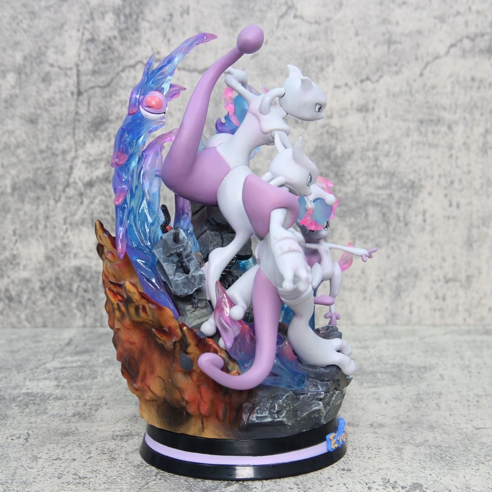 Hàng Cao Cấp -  Mô Hình Pokemon Mewtwo các biến thể bản cao cấp - Có led Đế - Cao : 29cm - Ngang : 23cm - Nặng : 1.7 kg - Figure pokemon - Full Box - K9-T3-S12