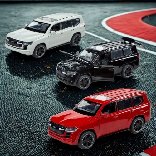 Mô Hình xe oto Toyota Land Cruiser LC300  hợp kim , tỉ lệ 1:32- Dài 15cm - rộng 6.5cm - cao 5.8cm - SKU : oto-3261B - ( Vat : 003-01-70 )