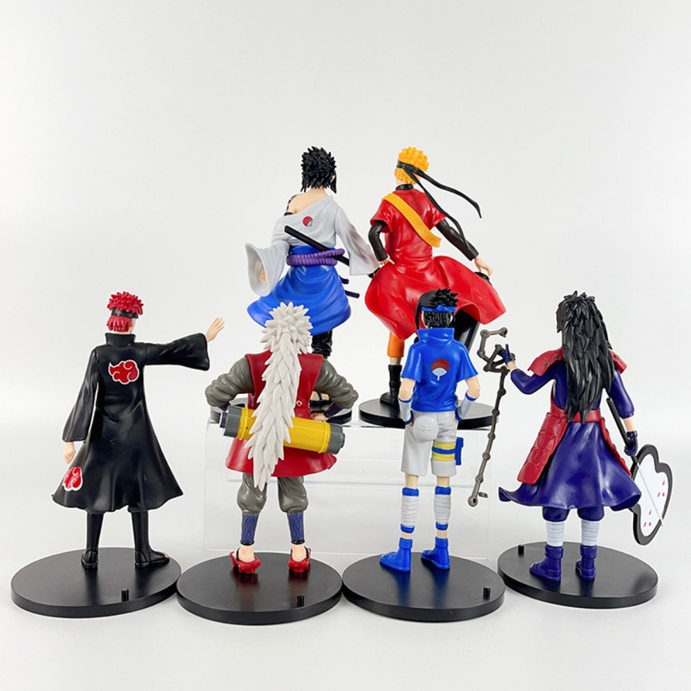 Mô hình Naruto Bộ 6 các nhân vật Naruto Bản B - Cao 18 - 19cm - nặng 800gram - Figure Naruto - No Box - N3-K40-T1-S2