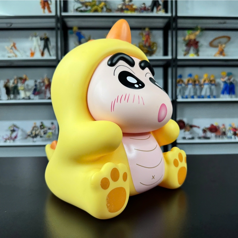 Mô Hình Em bé Trai cosplay Khủng Long Vàng - Cao 30.5cm - nặng 1500gram - Figure Cậu Bé Bút Chì - Hộp Màu - (VAT 002-05-200)  - K25-T4-S4