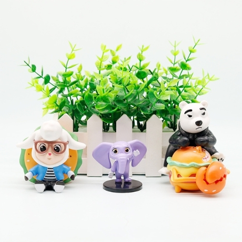 Mô hình bộ 7 nhân vật Zootobia . Cao 4-7cm , nặng 450gram - Figure Zootobia - SKU : hm183