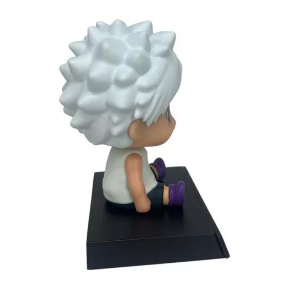 Mô Hình Hunter x Hunter Zoldyck lắc đầu - cao 13cm - ngang 9cm - dọc 7cm - nặng 200gram + Có BOX - K73-T2-S5