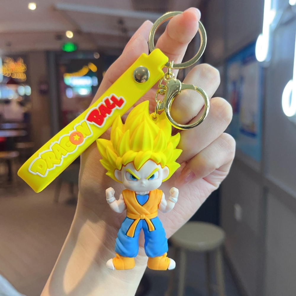 Móc Khóa goten - Dây móc dài : 9cm - Mô Hình Cao : 7.6cm - Nặng : 50gram - No Box : bọc túi OPP - SKU: moc247 - (Vat: MK001) - K75-T1-S1