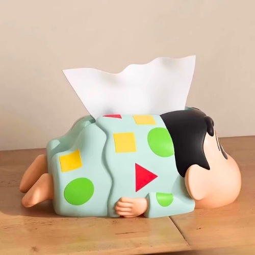 Mô Hình shin nằm ( Hộp Đựng Giấy Ăn ) - Cao 10cm - Dài 21.5cm - Rộng 14cm - nặng : 500gram - SKU : sh850z - ( Vat : MH001-01 ) T4