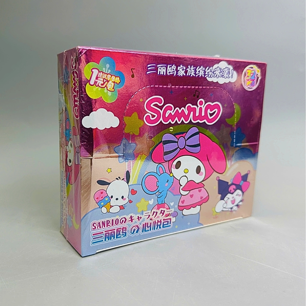 Hộp Pack thẻ kuromi - 1 Hộp = 32PACK - Mỗi pack có 5 thẻ- Cao 13cm - rộng 14cm - N3-K19-T4-S3-S4