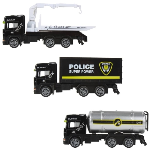 Mô Hình 3 xe Oto Police hợp kim , tỉ lệ 1:64 - Dài 11.5cm - rộng 3.2cm - cao 5cm- SKU : oto-CF17-S4 - ( Vat : 003-03-50 )