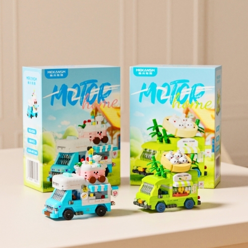 Bộ Lắp Ghép Lego Xe Ẩm Thực Phương Đông - 397 hạt - Full Box - Sku : LG-K507  (VAT 001-11-11) - K106-T1-S6