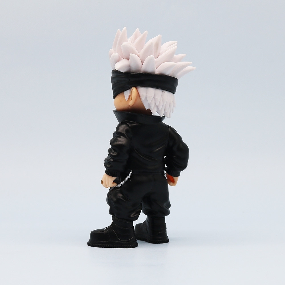 Mô Hình Gojo Satoru bịt mắt dáng đứng - Cao 14.5cm - nặng 150Gram - bọc túi OPP - Hộp Màu - Figure anime Jujutsu Kaisen - N1-K38-T1-S3