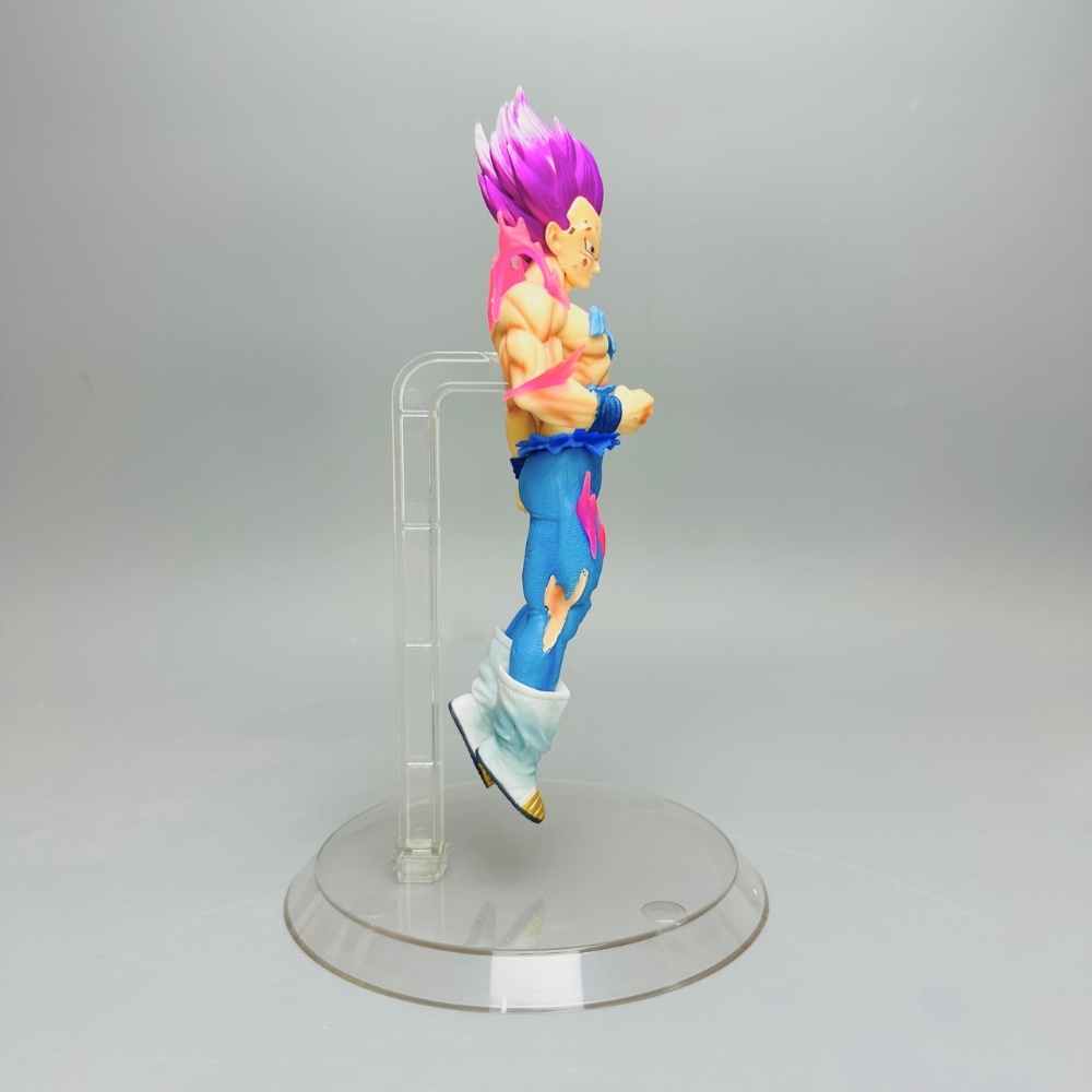 Mô Hình Dragon Ball Vegeta tóc tím cởi trần Cao 20cm Nặng 200gram - Figure DragonBall - Có Hộp Màu