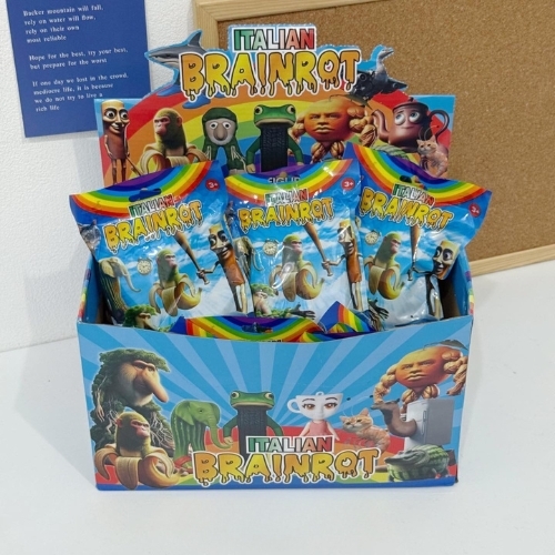 Mô Hình Sét 8 nhân vật Tung tung Sahur , Túi Mù  - Cao : 4.5 - 8.5cm - Nặng 300gram - Box Màu - Túi Mù - D - 4