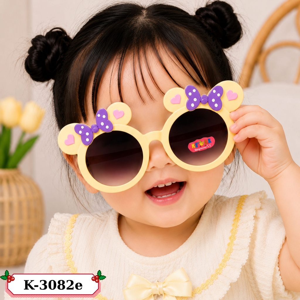 Kính mắt trẻ em dễ thương - SKU :  K-3082 - (VAT: 2012-01-6) - K1-T3-S12