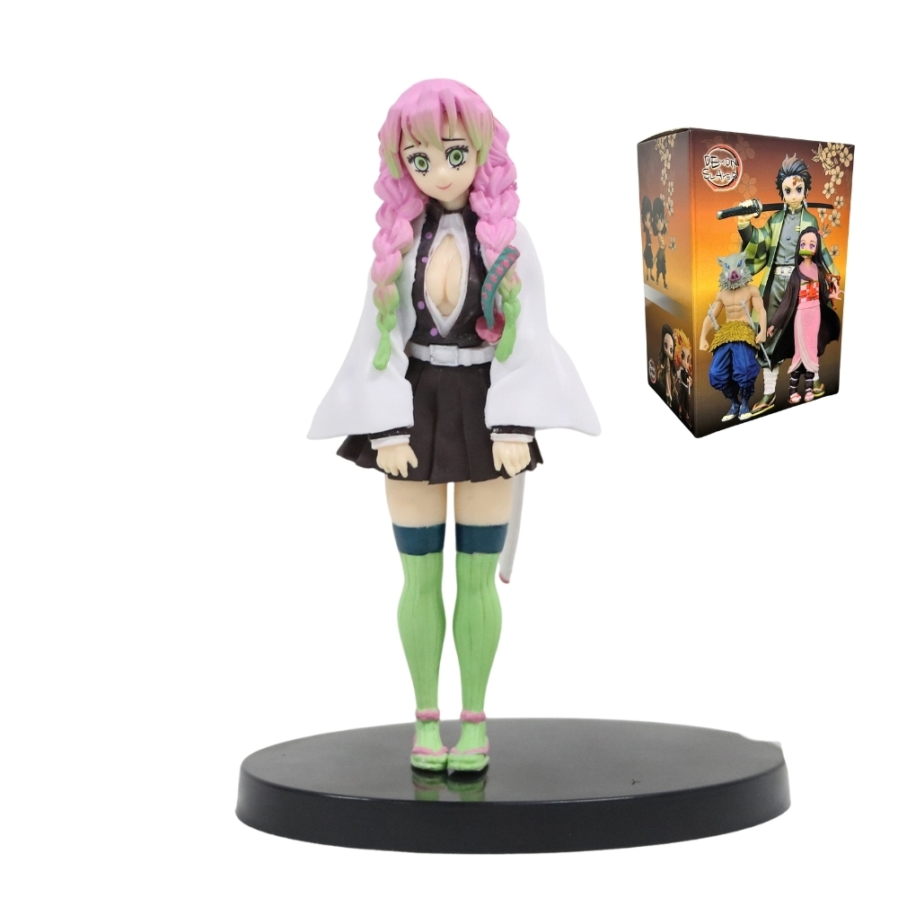Mô hình Demon Slayer Luyến trụ Kanroji Mitsuri - Figure Kimetsu No Yaiba - Vỏ Hộp màu - SKU : 801nnn - ( Vat :  G873-83 )