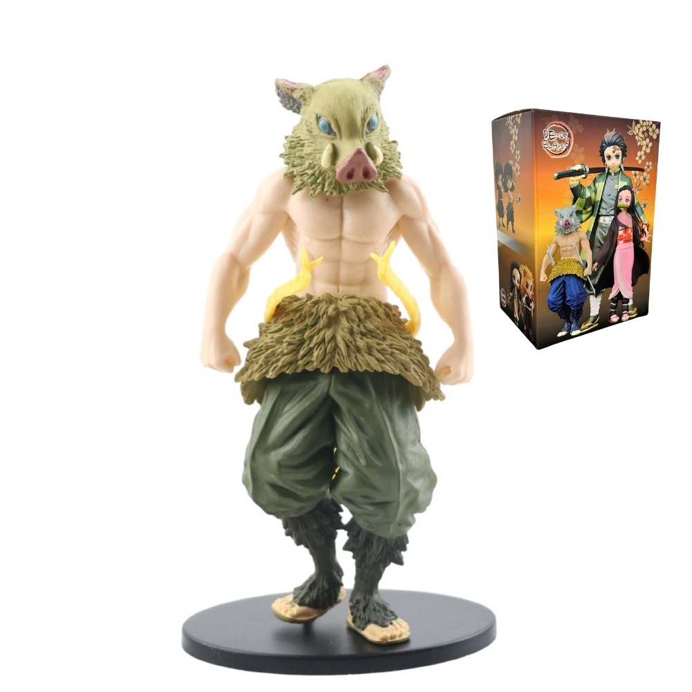 Mô hình Demon Slayer Hashibira Inosuke - Figure Kimetsu No Yaiba - Vỏ Hộp màu