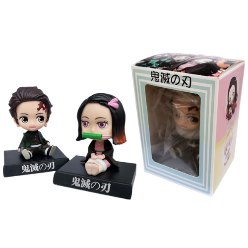 Mô Hình đồ chơi - Kamado Nezuko lắc đầu -  Kimetsu no Yaiba - Bộ lắc đầu - N3-K26-T3-S3