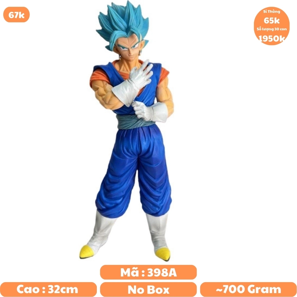 Mô hình đồ chơi - Vegito tóc xanh - Dragonball - No Box - N4-K8-BL4 - N1-K5-T1-S2