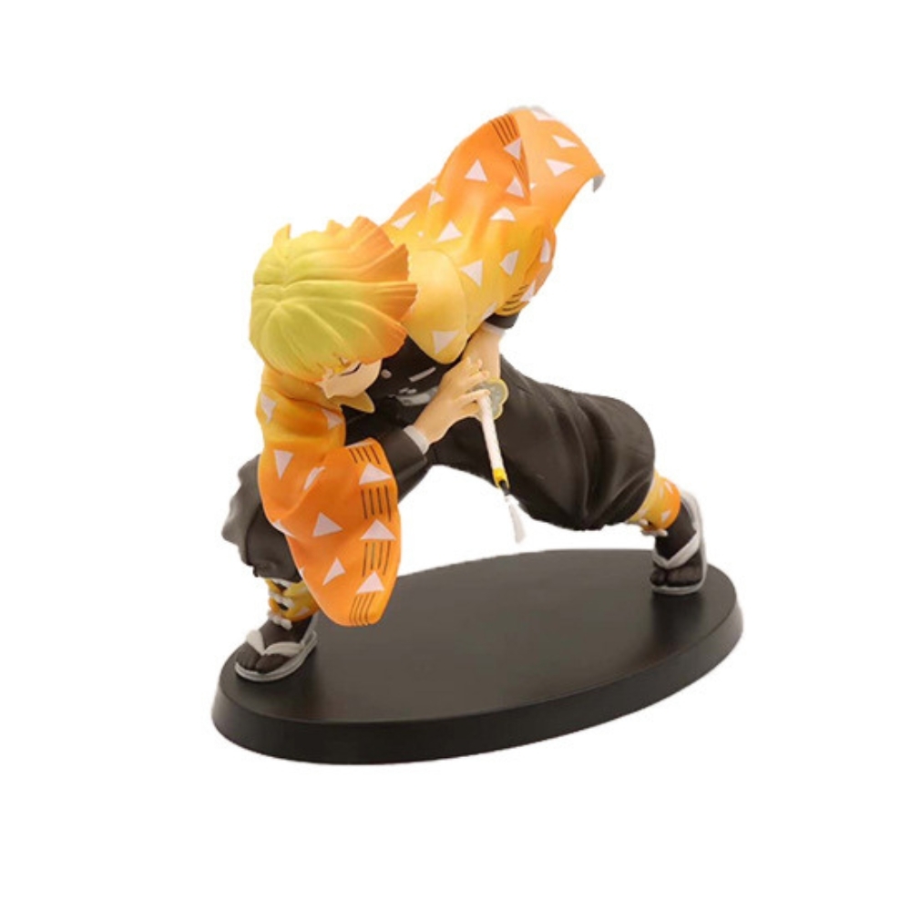 Hàng Cao Cấp - Mô hình figure Demon Slayer Agatsuma Zenitsu Cao 15cm - Kimetsu No Yaiba - Box màu , Vỉ Nhựa - A - 14